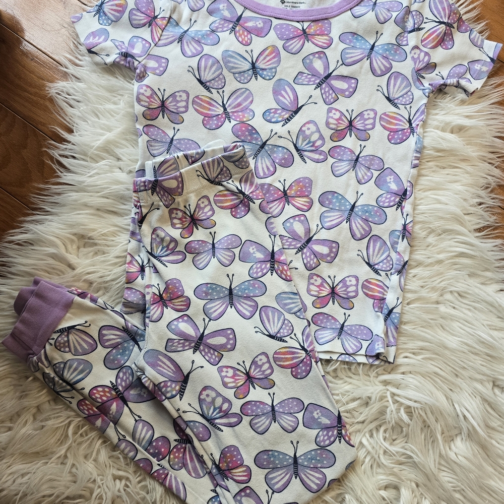 Whimsical Butterfly Kids Pajama Set